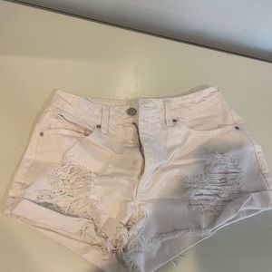 White shorts